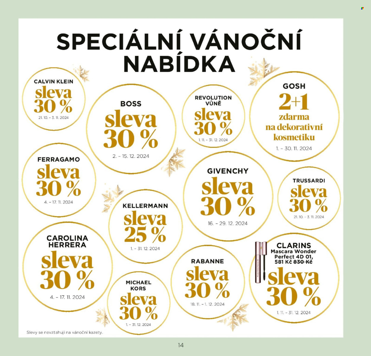 Leták FAnn parfumerie - 1.11.2024 - 31.12.2024. Strana 14