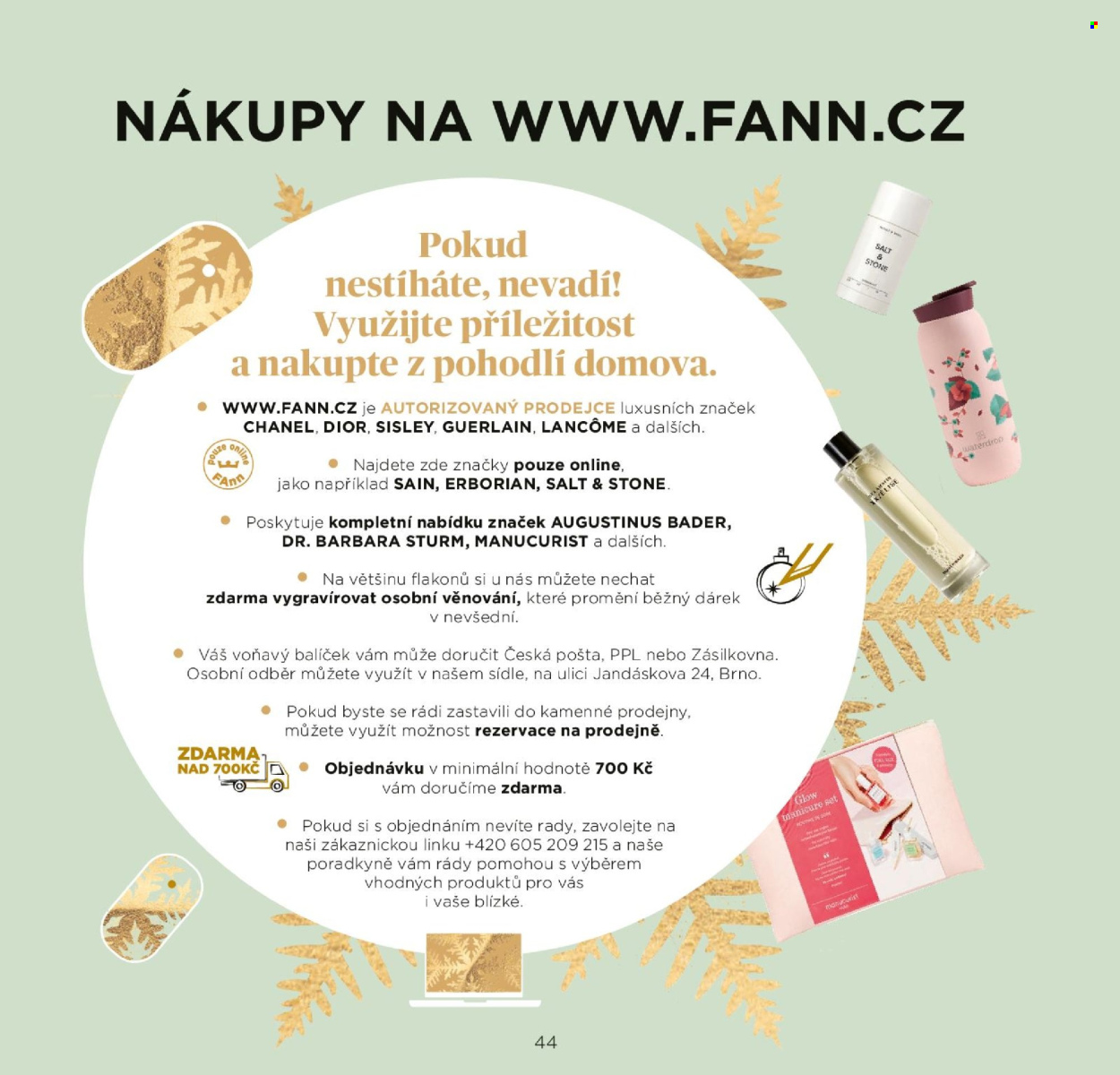 Leták FAnn parfumerie - 1.11.2024 - 31.12.2024. Strana 44