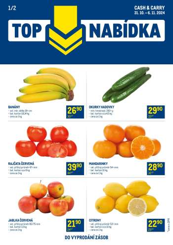 Leták MAKRO - 31.10.2024 - 6.11.2024.