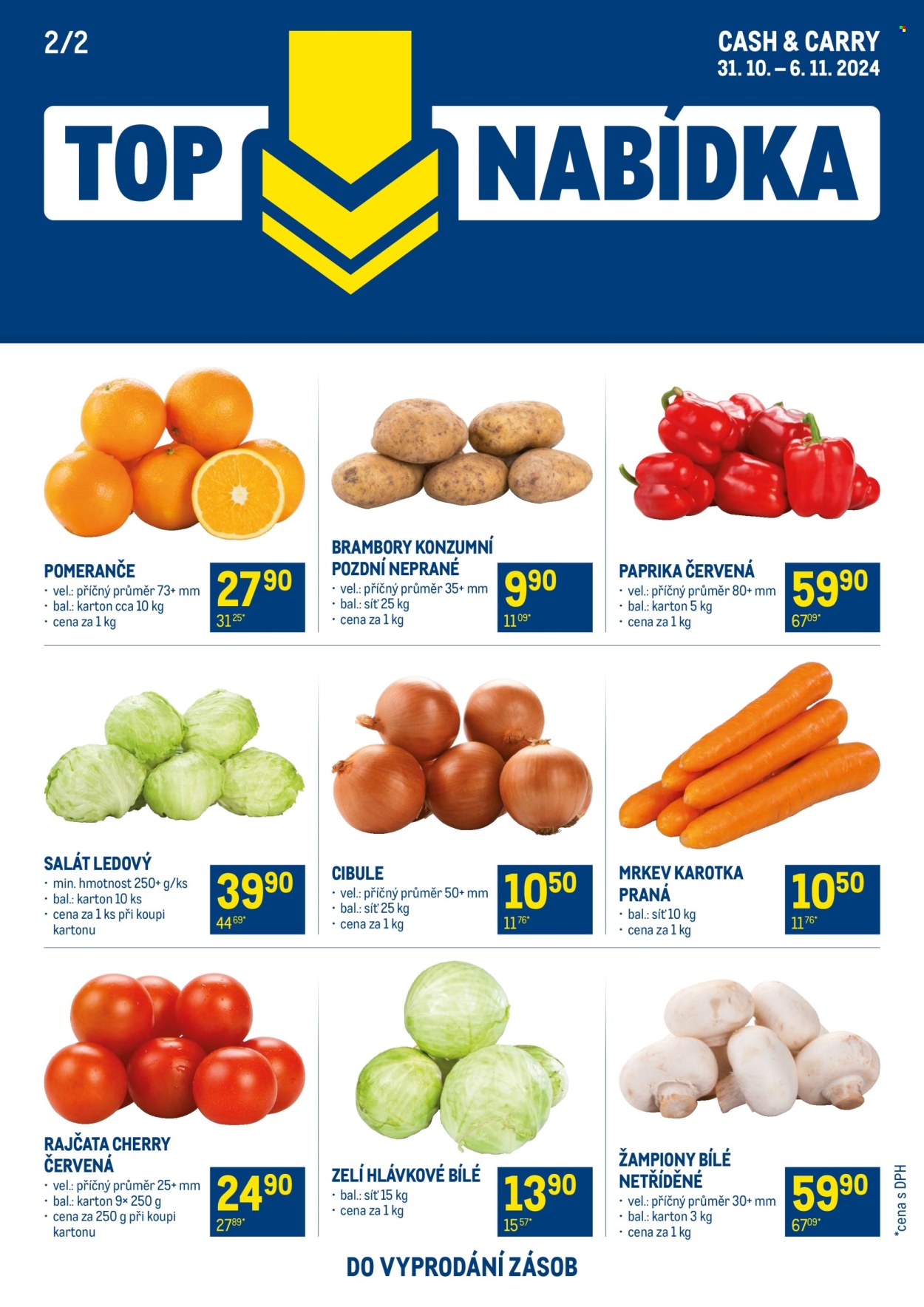 Leták MAKRO - 31.10.2024 - 6.11.2024. Strana 2