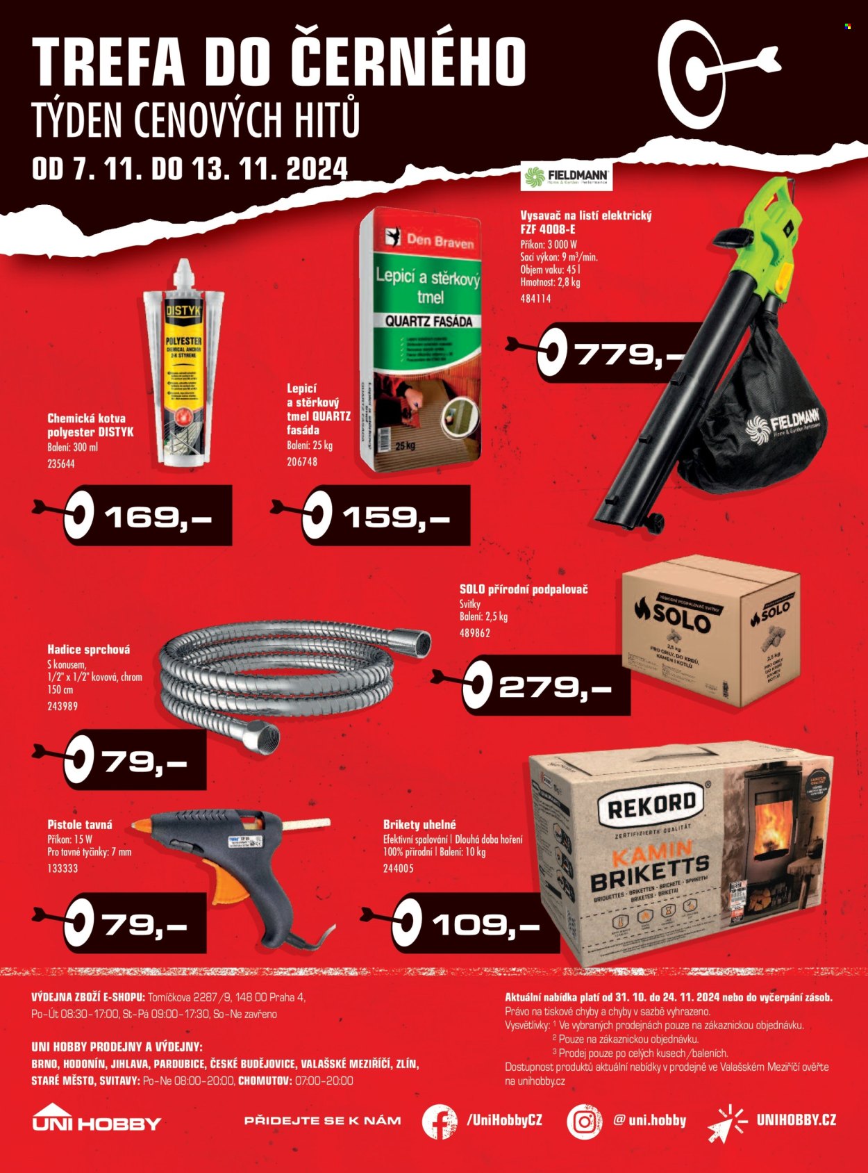 Leták UNI HOBBY - 31.10.2024 - 24.11.2024. Strana 33
