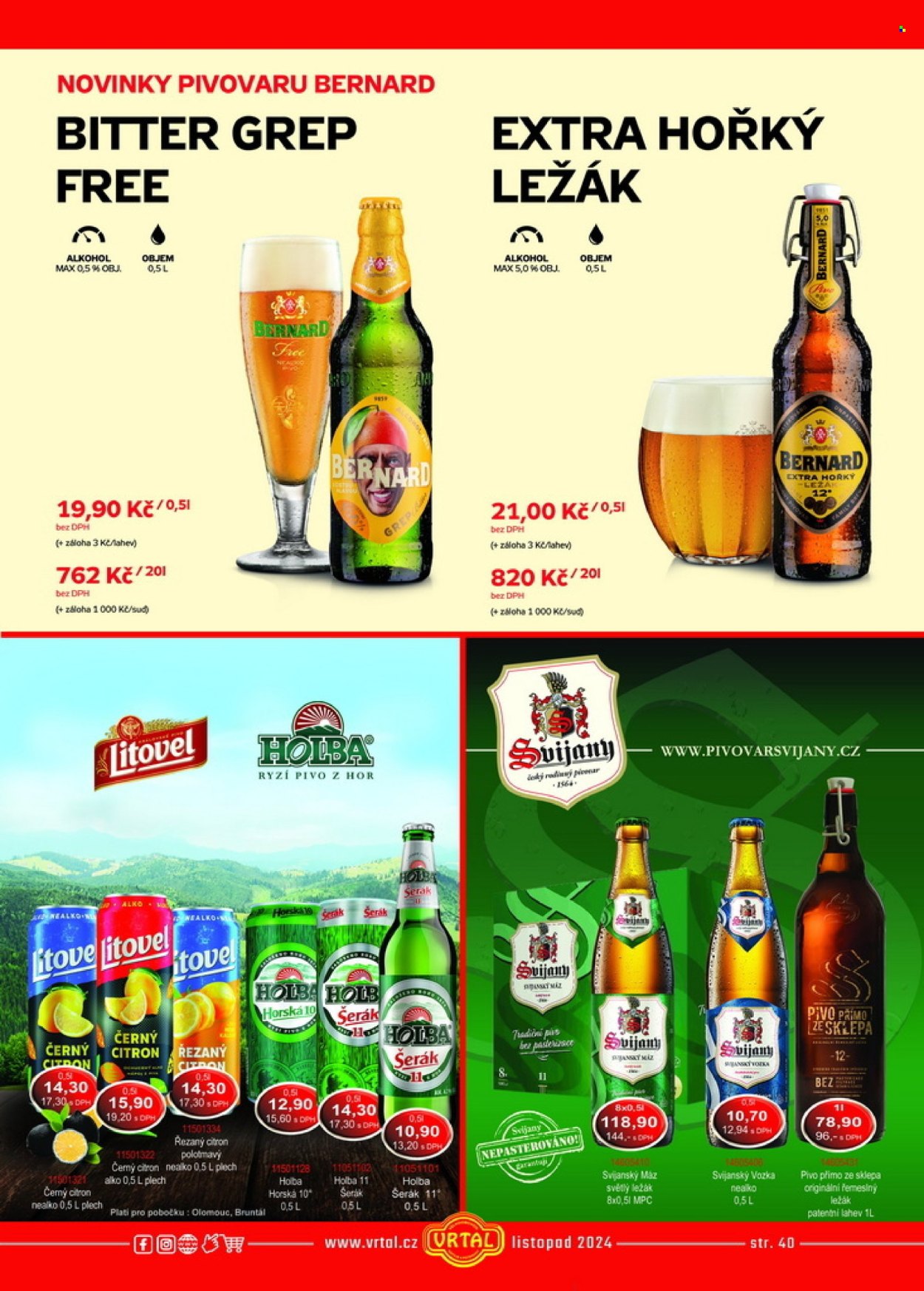 Leták Vrtal - 1.11.2024 - 30.11.2024. Strana 40