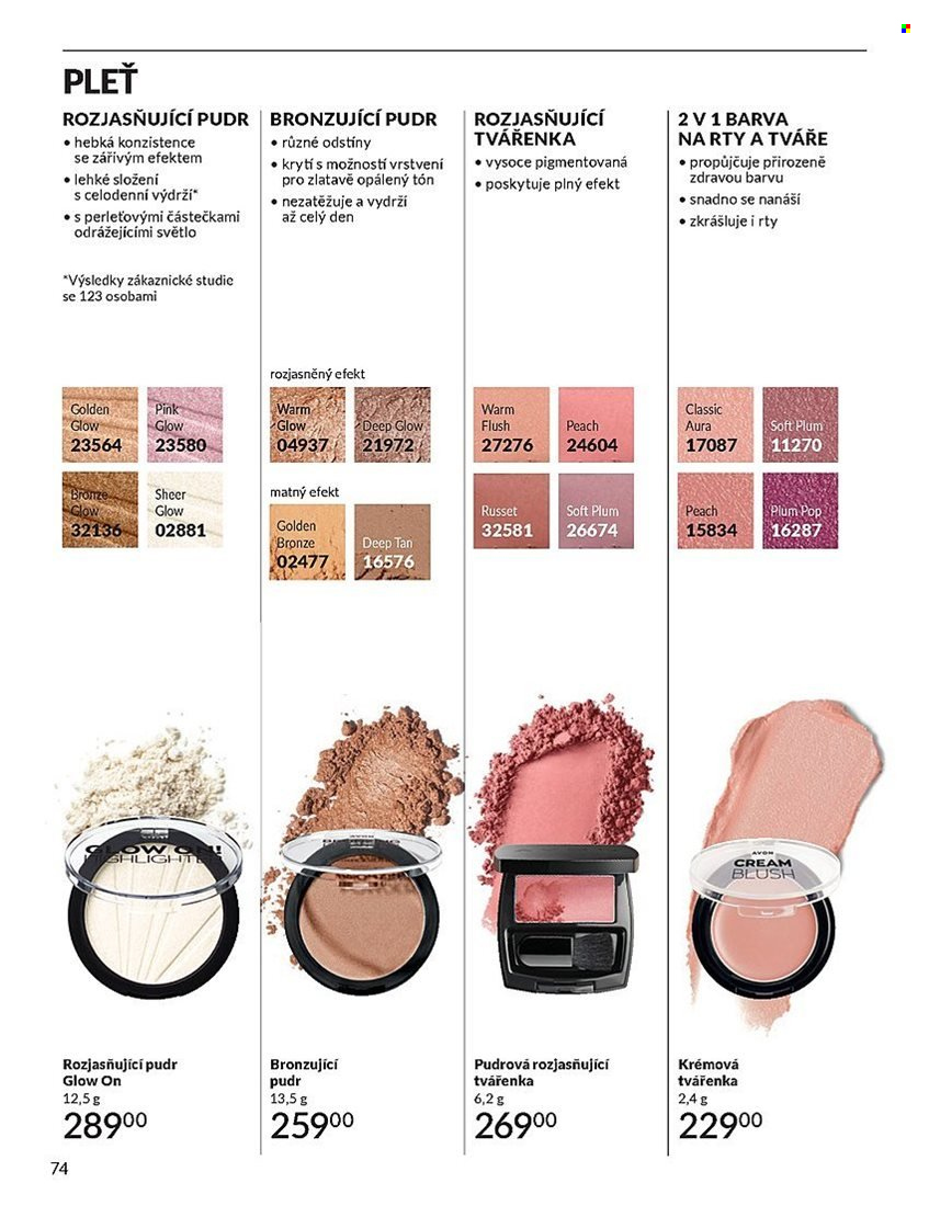 Leták AVON - 1.11.2024 - 30.11.2024. Strana 74