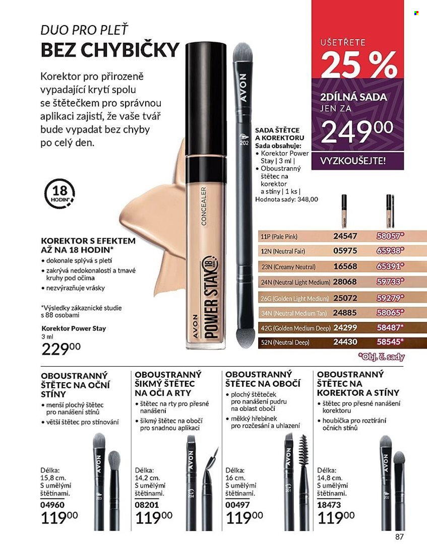 Leták AVON - 1.11.2024 - 30.11.2024. Strana 87