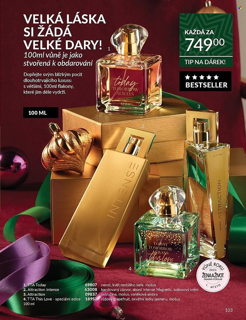Leták AVON - 1.11.2024 - 30.11.2024. Strana 103