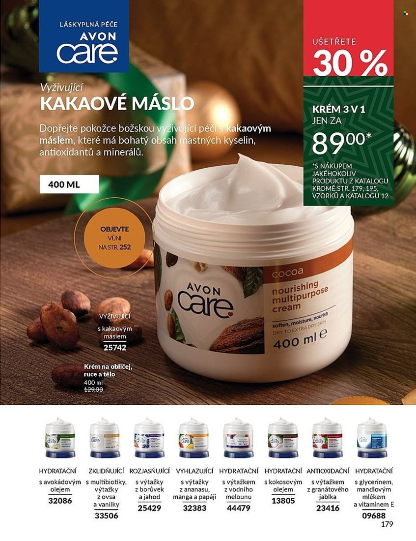 Leták AVON - 1.11.2024 - 30.11.2024. Strana 179