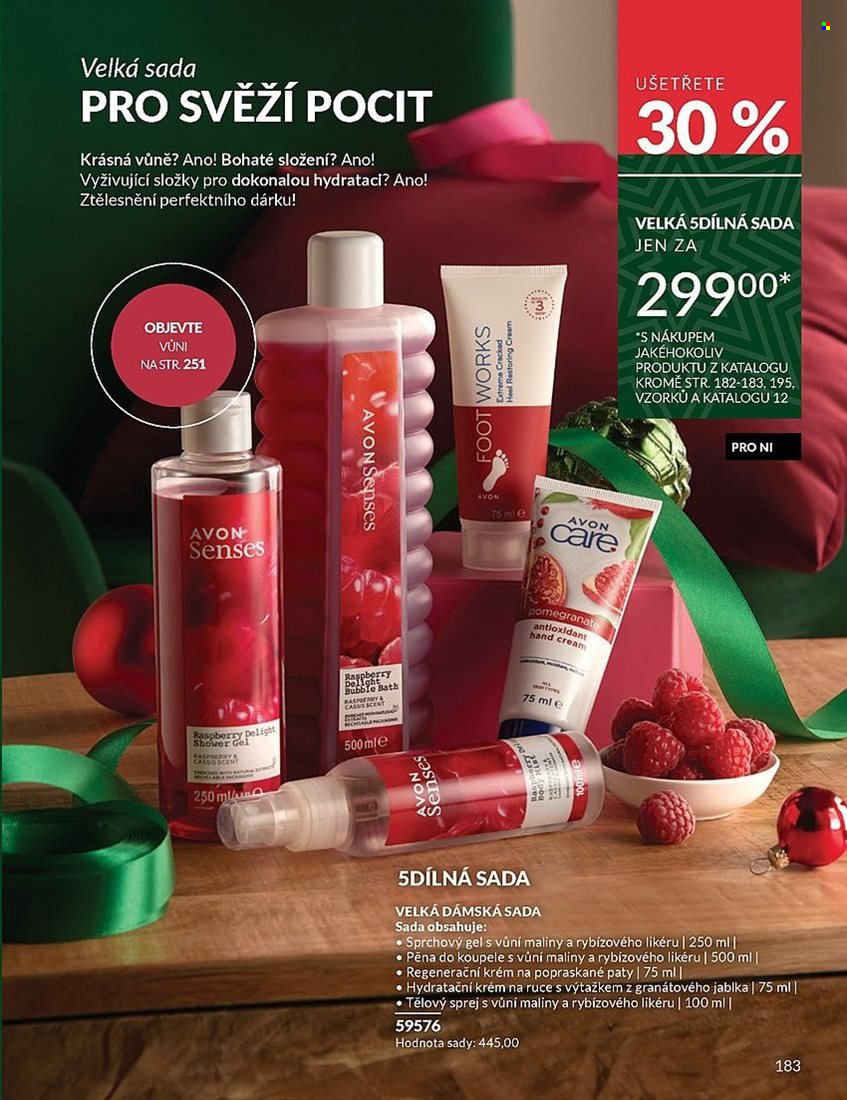 Leták AVON - 1.11.2024 - 30.11.2024. Strana 183
