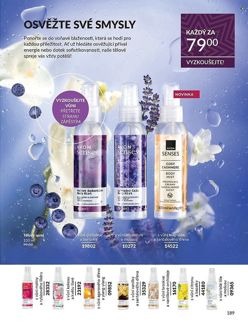 Leták AVON - 1.11.2024 - 30.11.2024. Strana 189