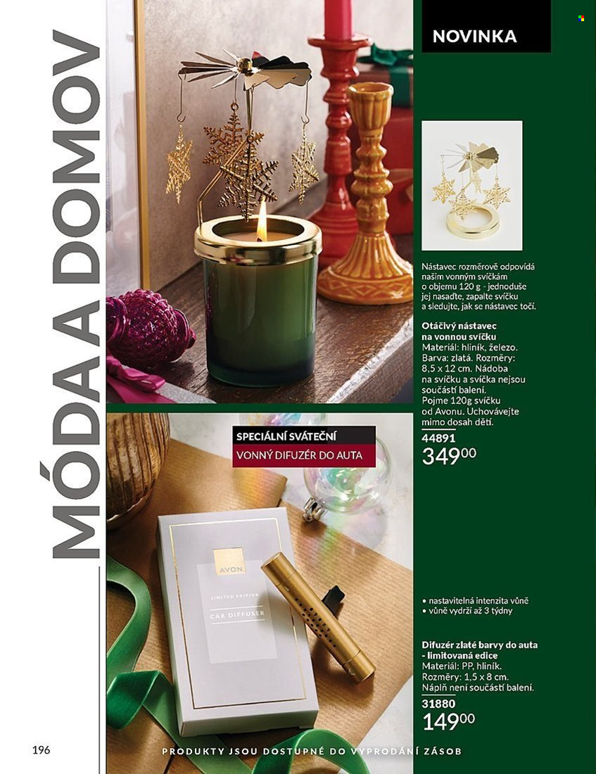 Leták AVON - 1.11.2024 - 30.11.2024. Strana 196