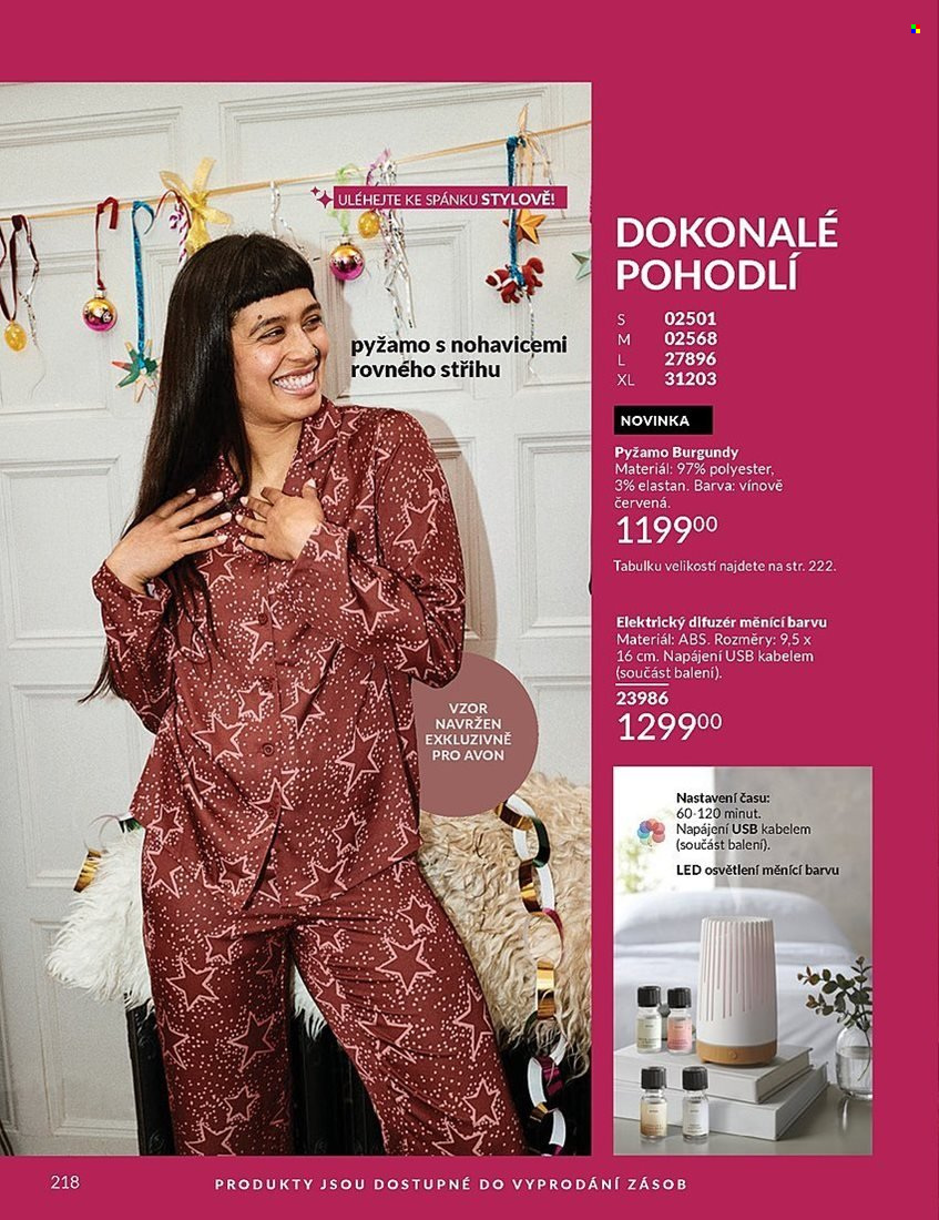 Leták AVON - 1.11.2024 - 30.11.2024. Strana 218