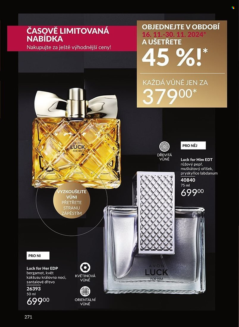 Leták AVON - 1.11.2024 - 30.11.2024. Strana 271