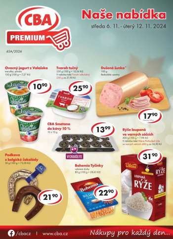 Leták CBA Premium - 6.11.2024 - 12.11.2024.