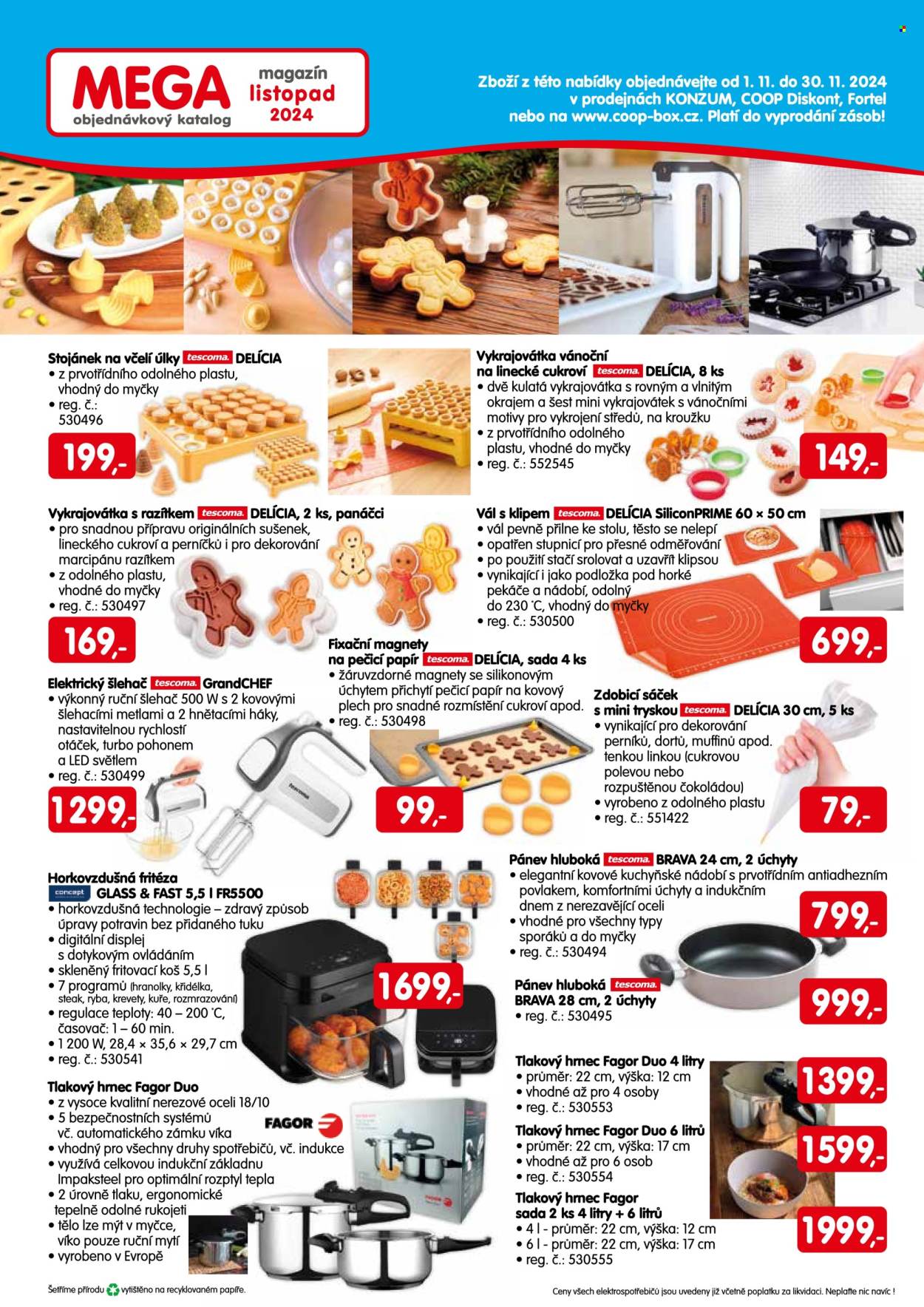 Leták Konzum - 1.11.2024 - 30.11.2024. Strana 4