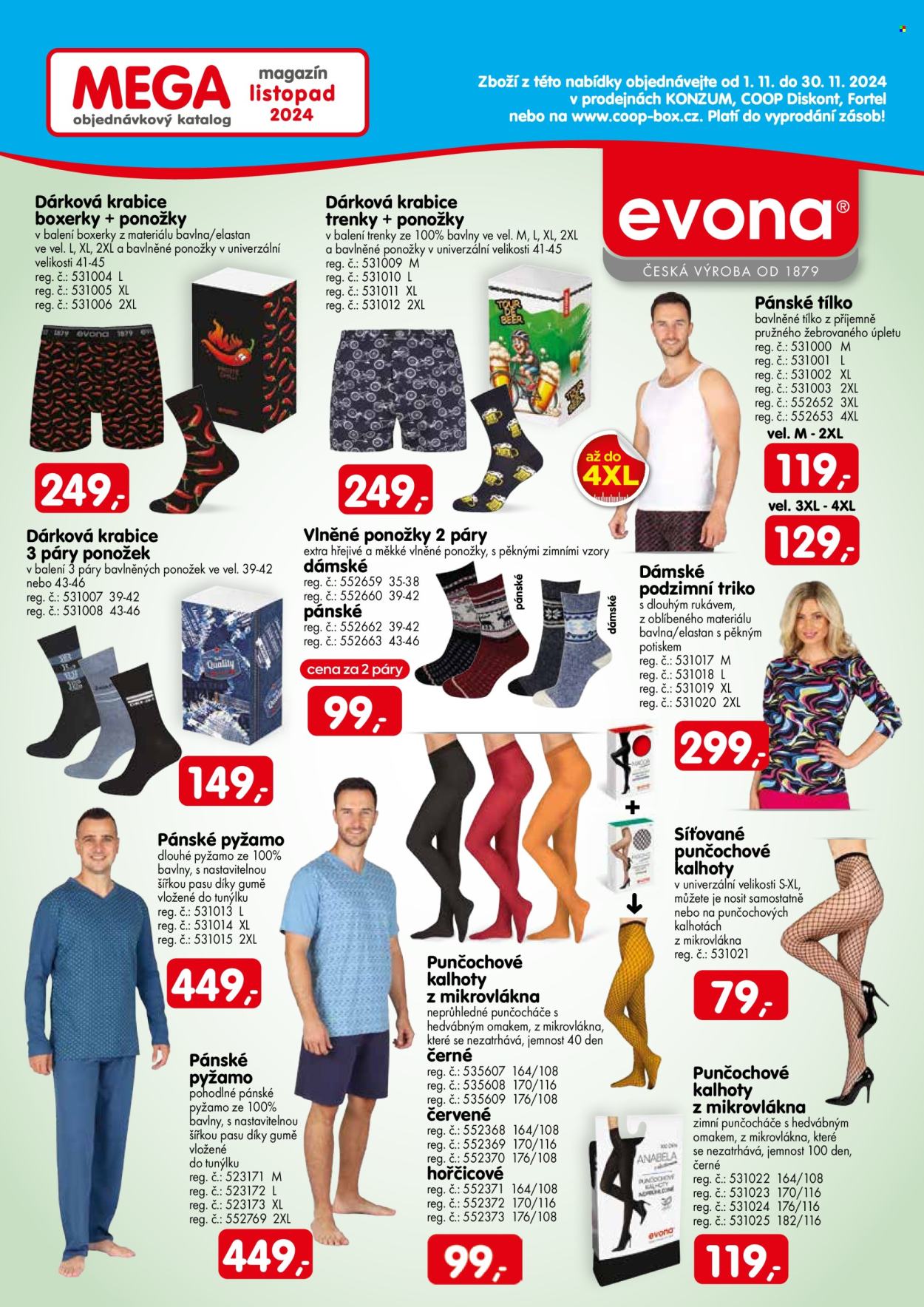Leták coop DISKONT - 1.11.2024 - 30.11.2024. Strana 8