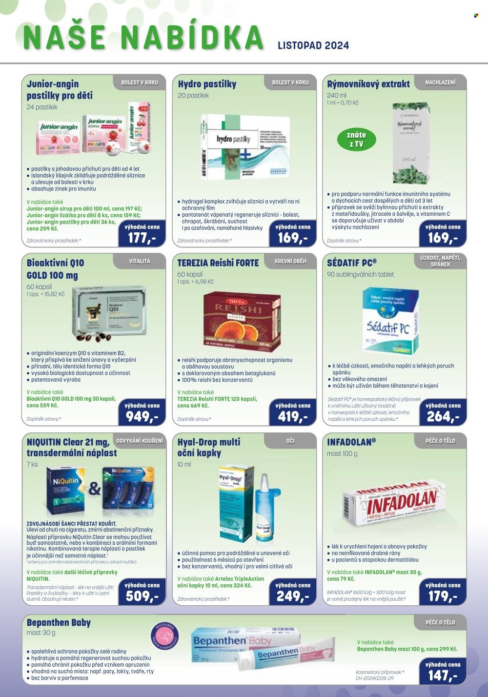 Leták PharmaPoint - 1.11.2024 - 30.11.2024. Strana 4