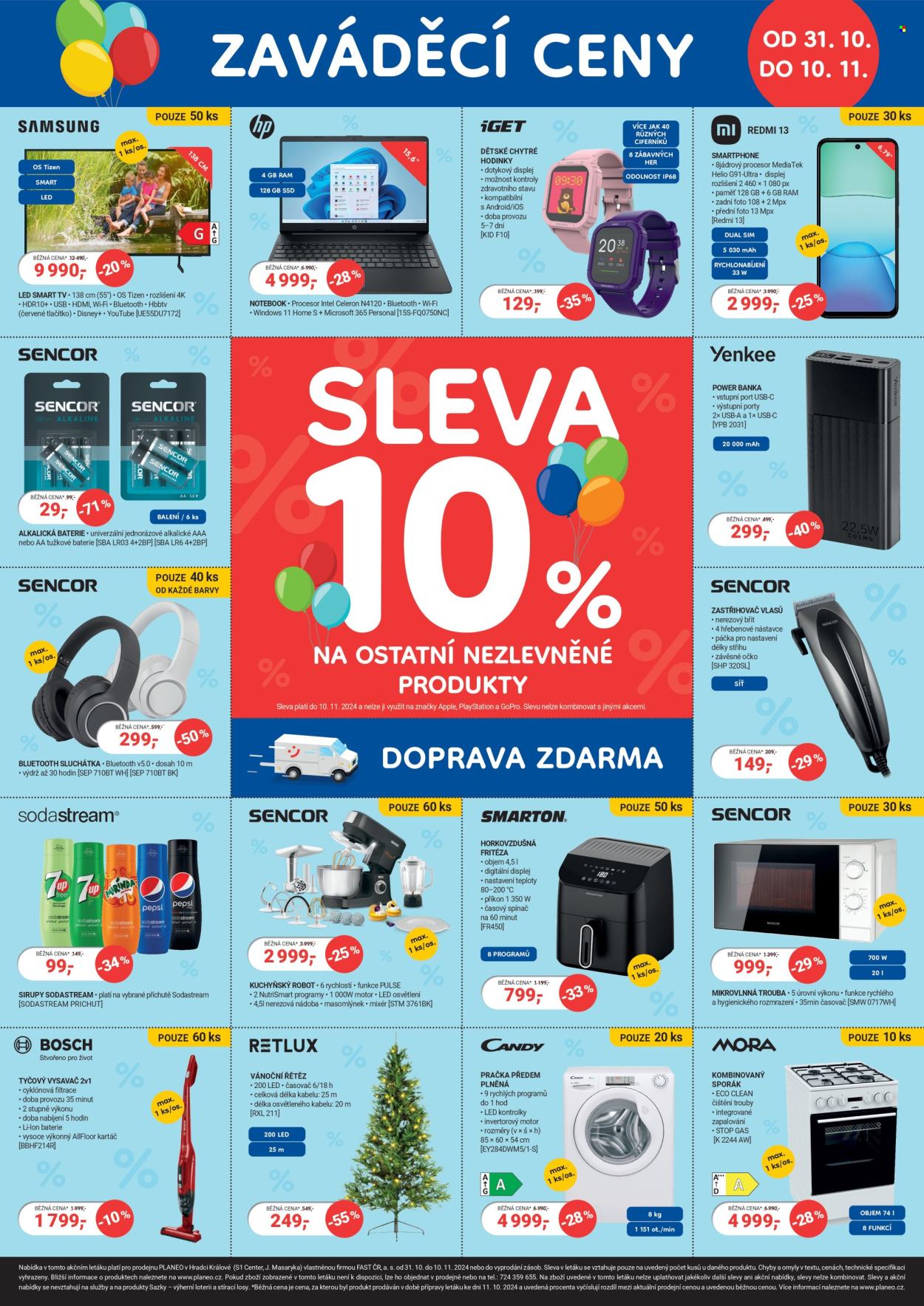 Leták PLANEO Elektro - 31.10.2024 - 10.11.2024. Strana 2