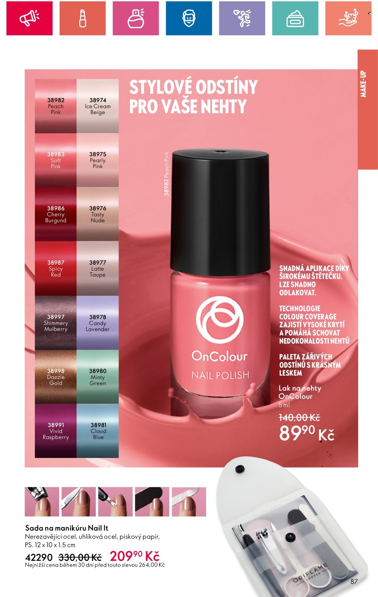 Leták ORIFLAME - 10.11.2024 - 30.11.2024. Strana 87