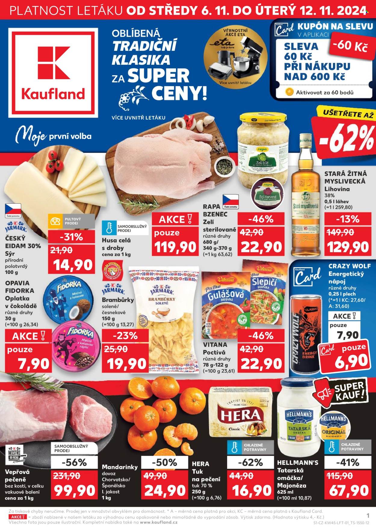 Leták Kaufland - 6.11.2024 - 12.11.2024. Strana 1