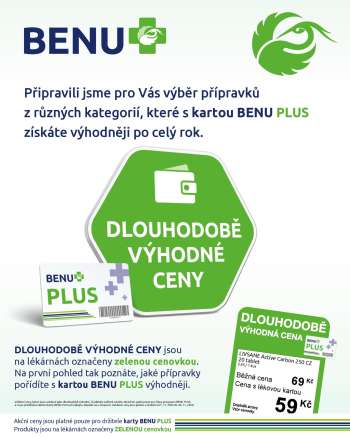 Leták BENU Lékárna - 1.11.2024 - 30.11.2024.