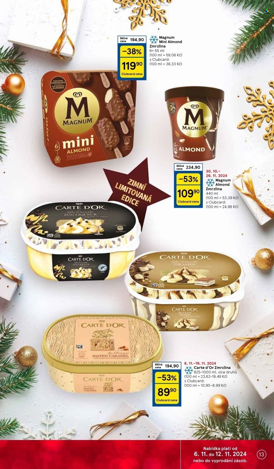 Leták TESCO - 6.11.2024 - 12.11.2024. Strana 13