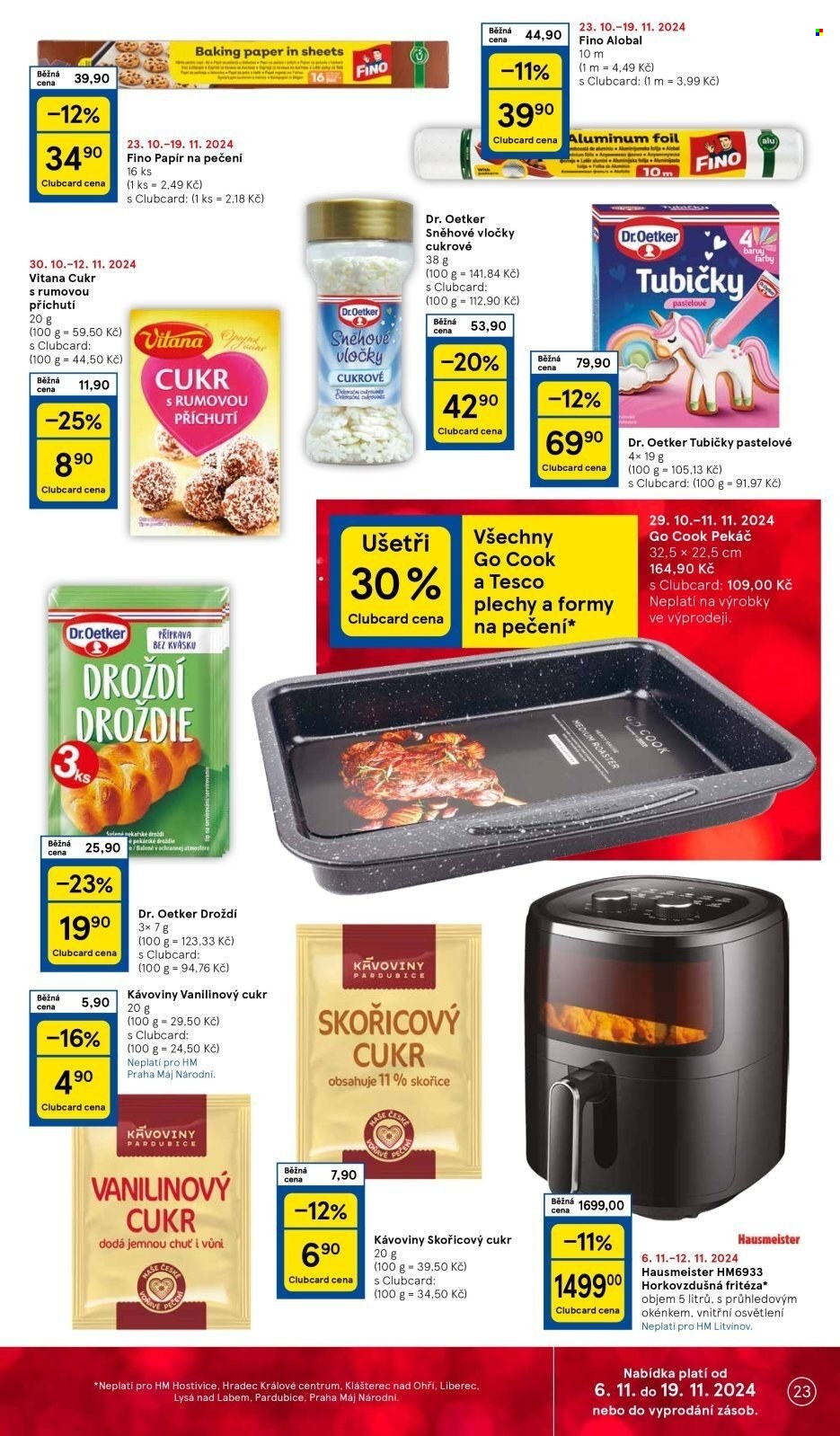 Leták TESCO - 6.11.2024 - 12.11.2024. Strana 23