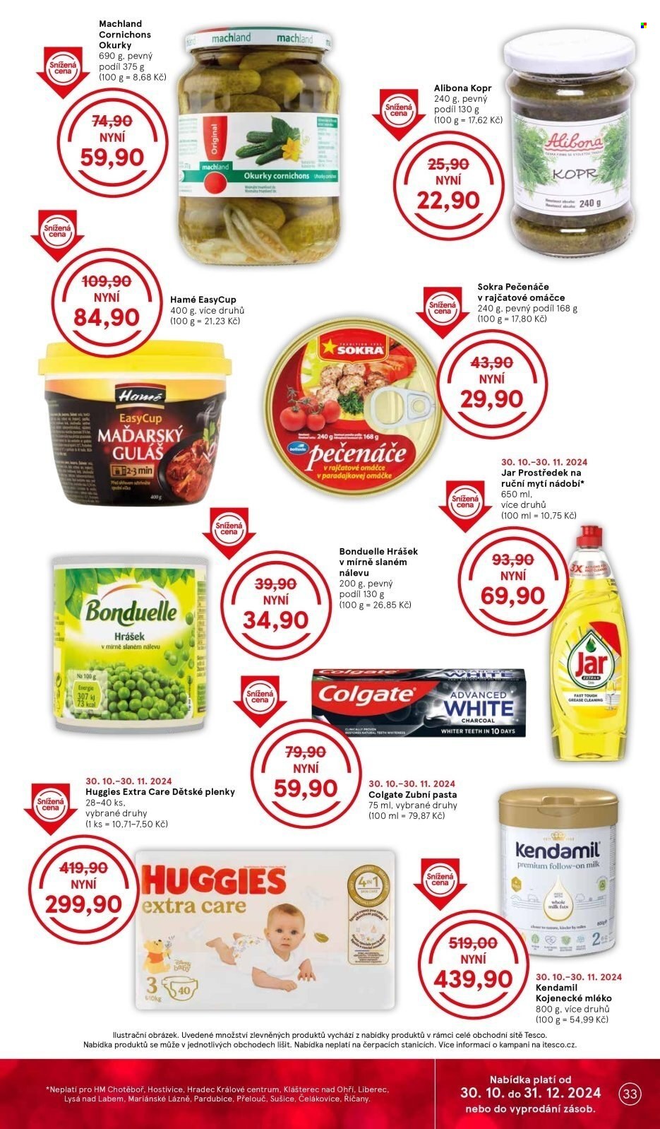 Leták TESCO - 6.11.2024 - 12.11.2024. Strana 33