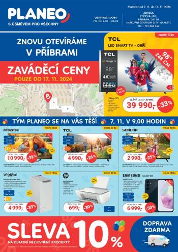 Leták PLANEO Elektro - 7.11.2024 - 17.11.2024.