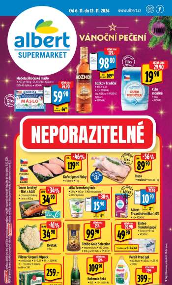 Leták Albert Supermarket - 6.11.2024 - 12.11.2024.