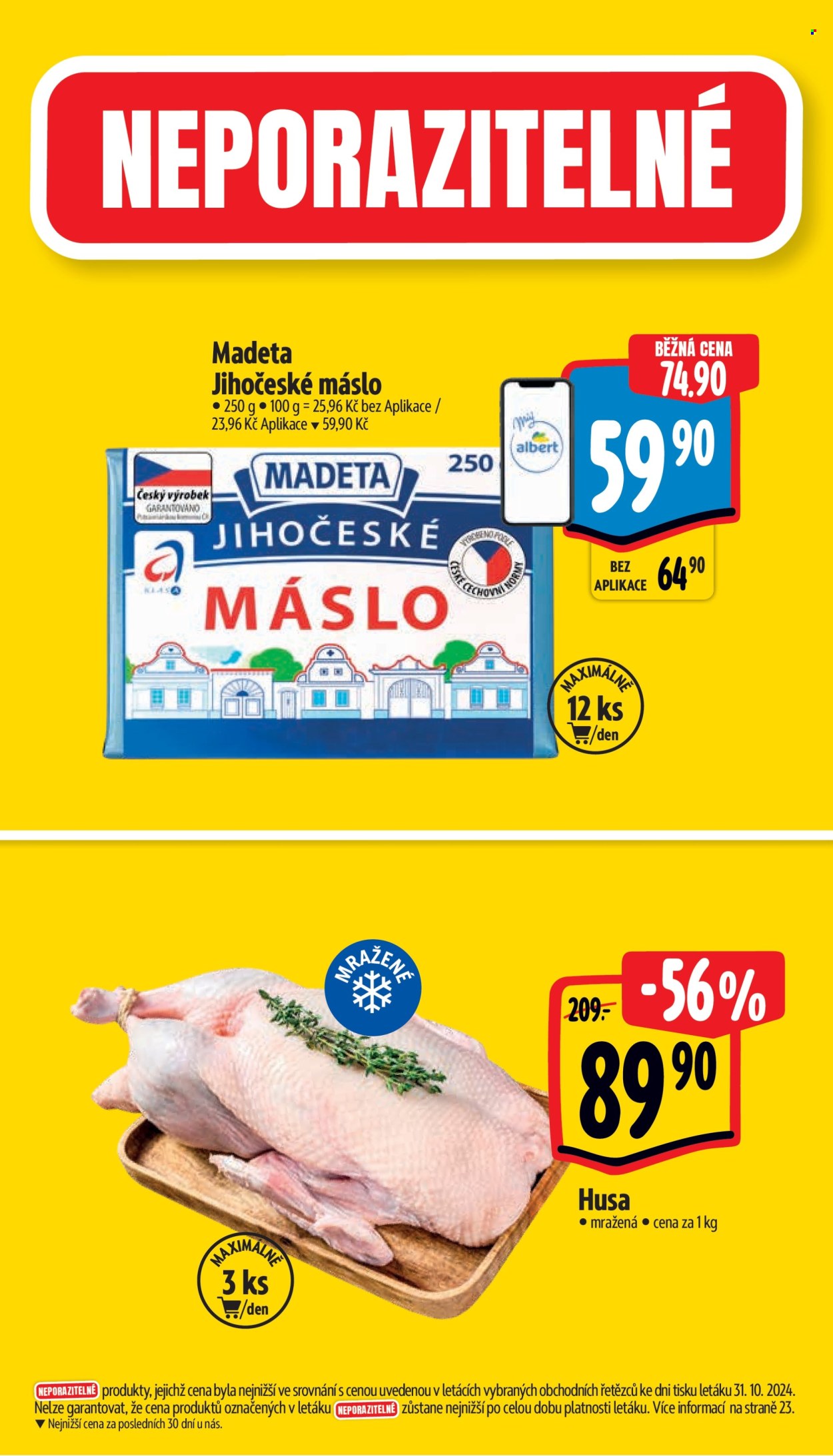 Leták Albert Supermarket - 6.11.2024 - 12.11.2024. Strana 2