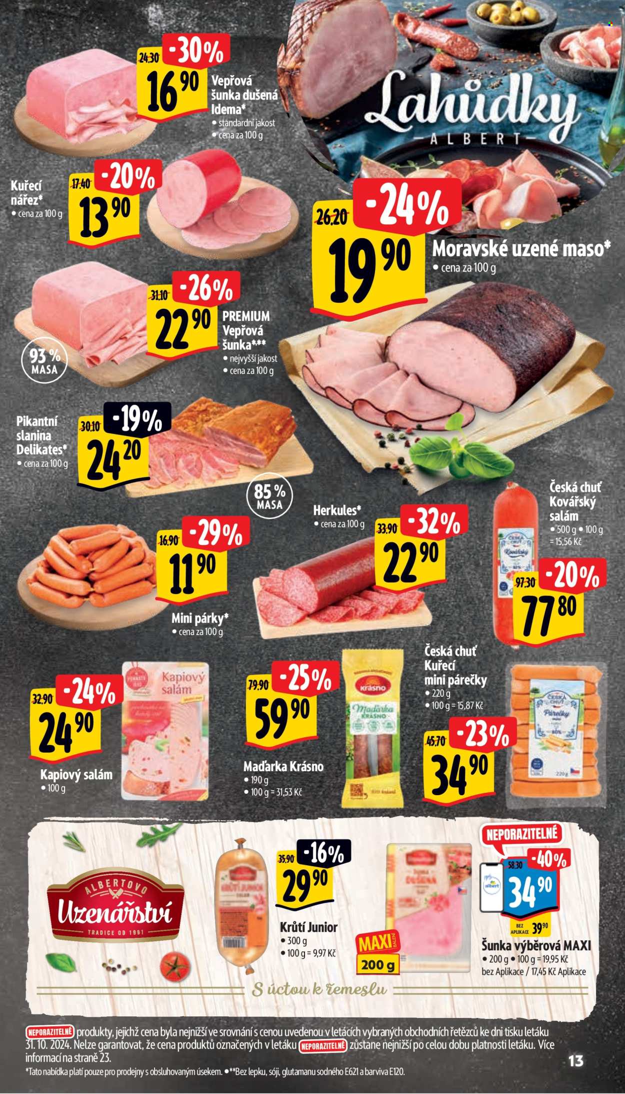 Leták Albert Supermarket - 6.11.2024 - 12.11.2024. Strana 20