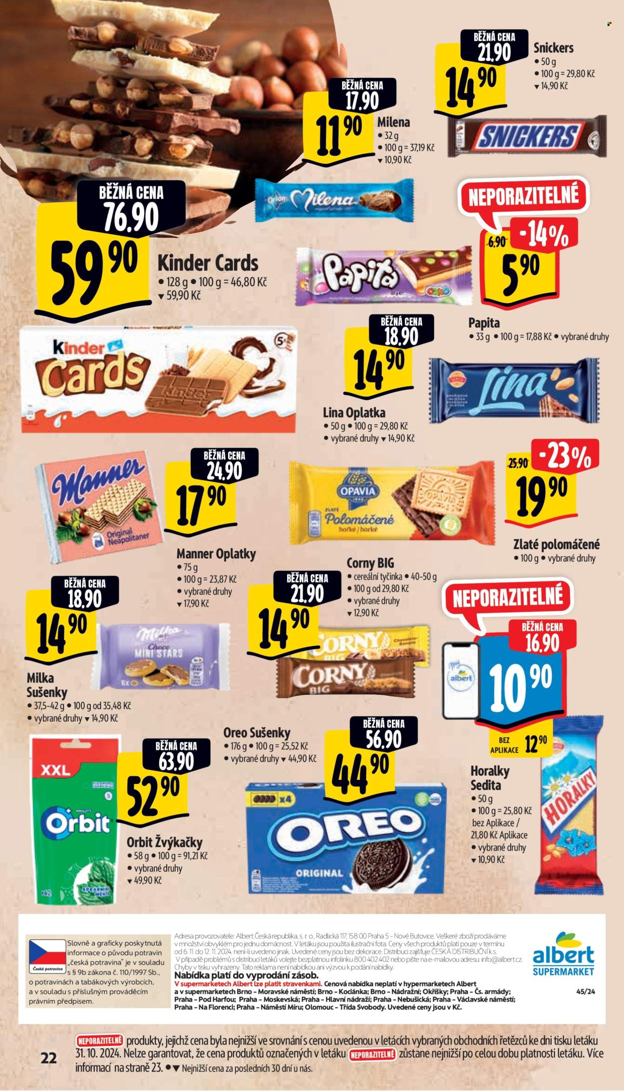 Leták Albert Supermarket - 6.11.2024 - 12.11.2024. Strana 29
