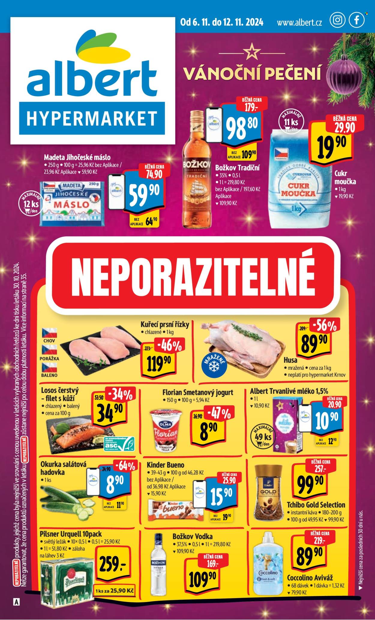 Leták Albert Hypermarket - 6.11.2024 - 12.11.2024. Strana 1