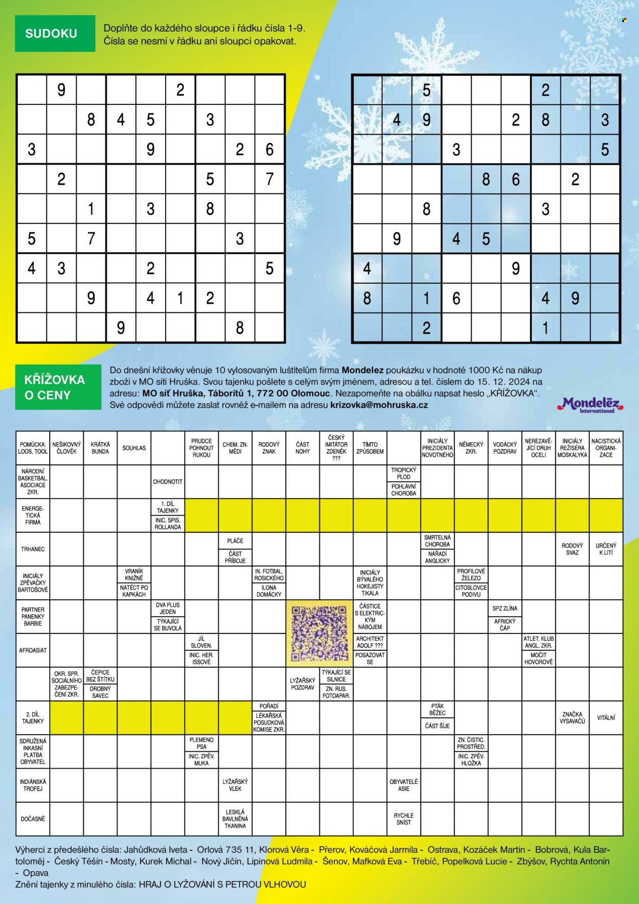 Leták Hruška - 6.11.2024 - 7.1.2025. Strana 19