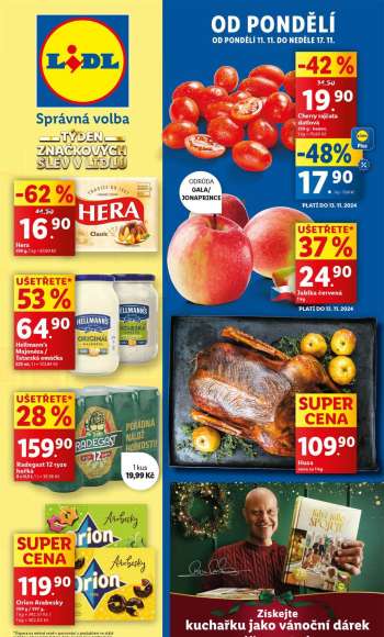 Leták Lidl - 11.11.2024 - 17.11.2024.