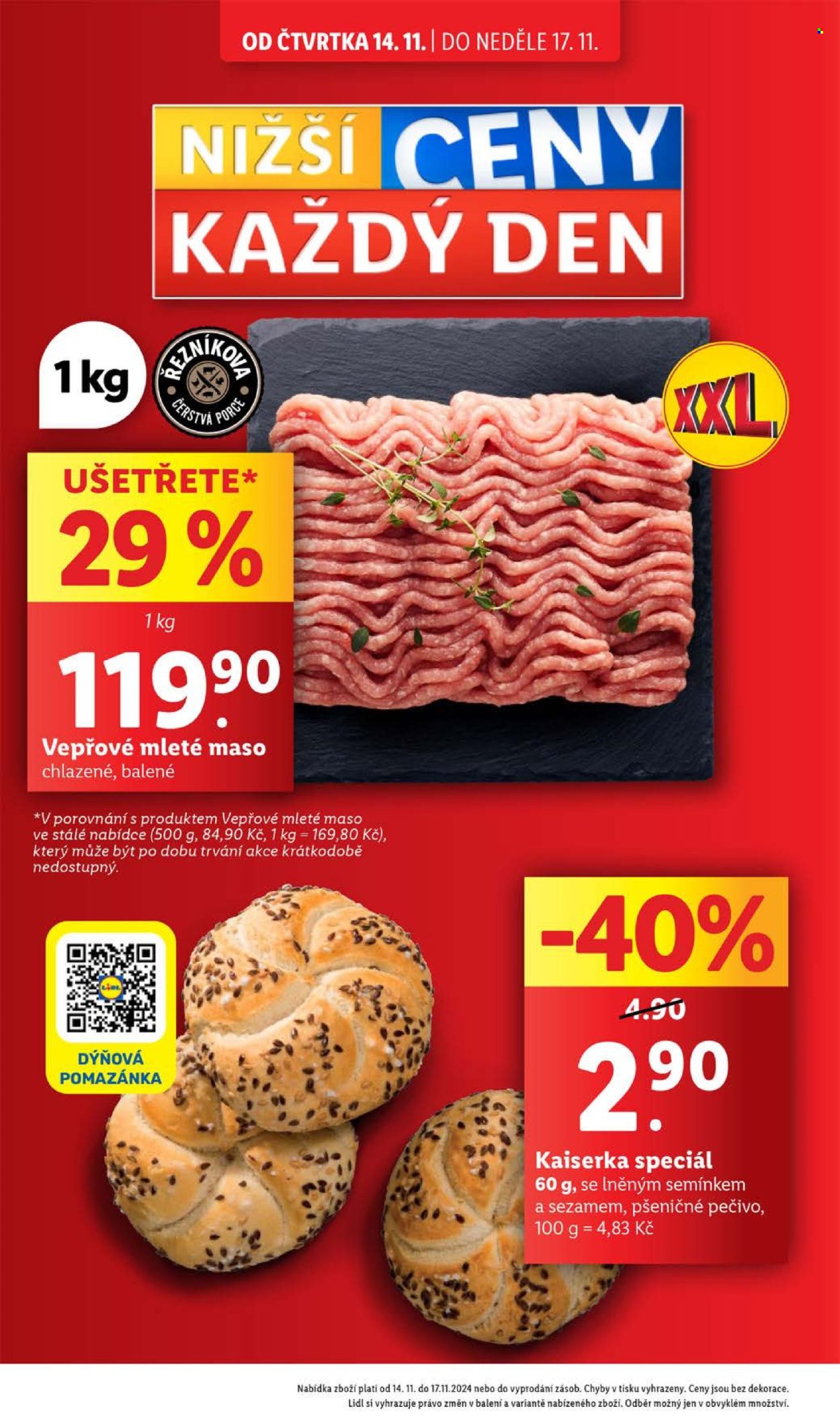 Leták Lidl - 14.11.2024 - 17.11.2024. Strana 4