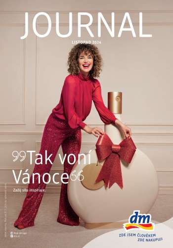 Leták dm drogerie - 7.11.2024 - 4.12.2024.