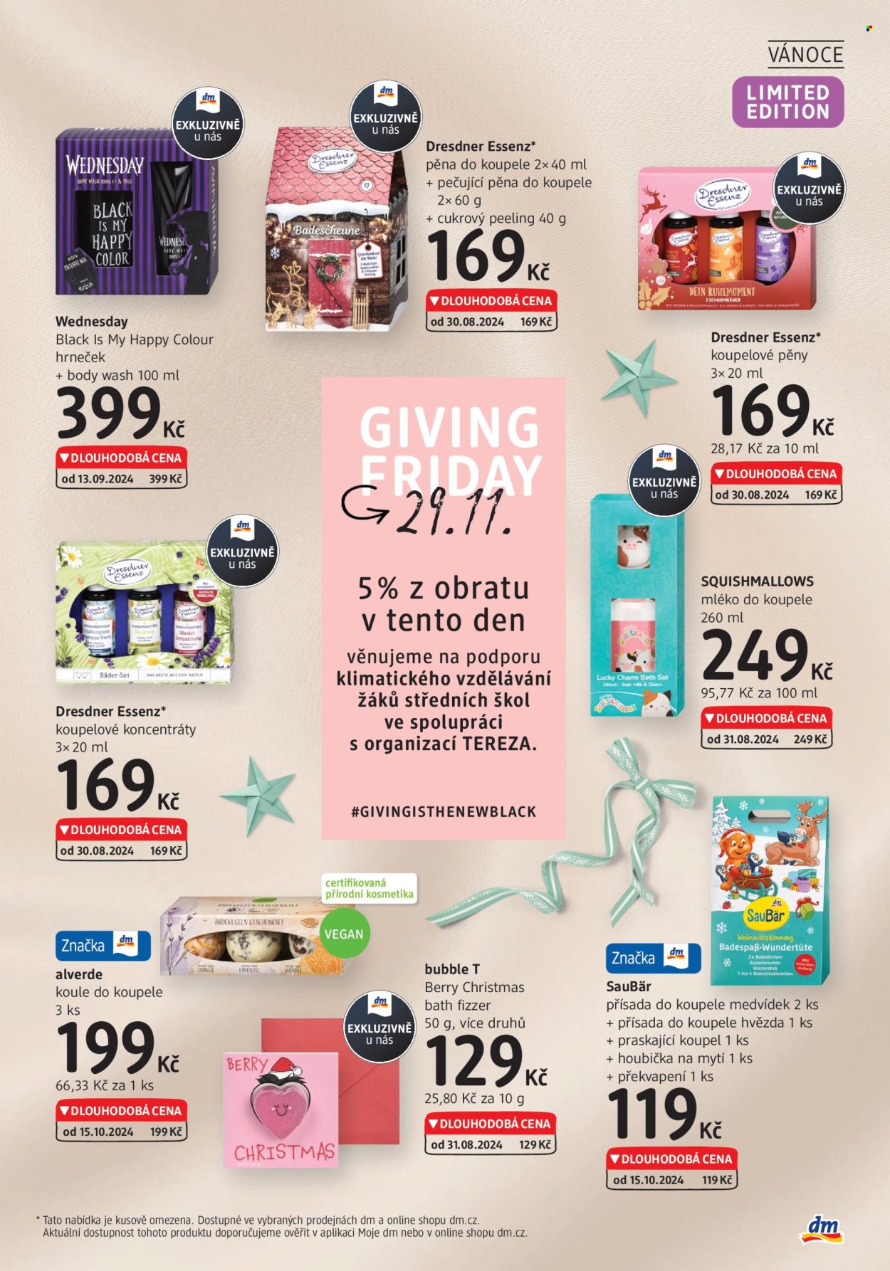 Leták dm drogerie - 7.11.2024 - 27.11.2024. Strana 5