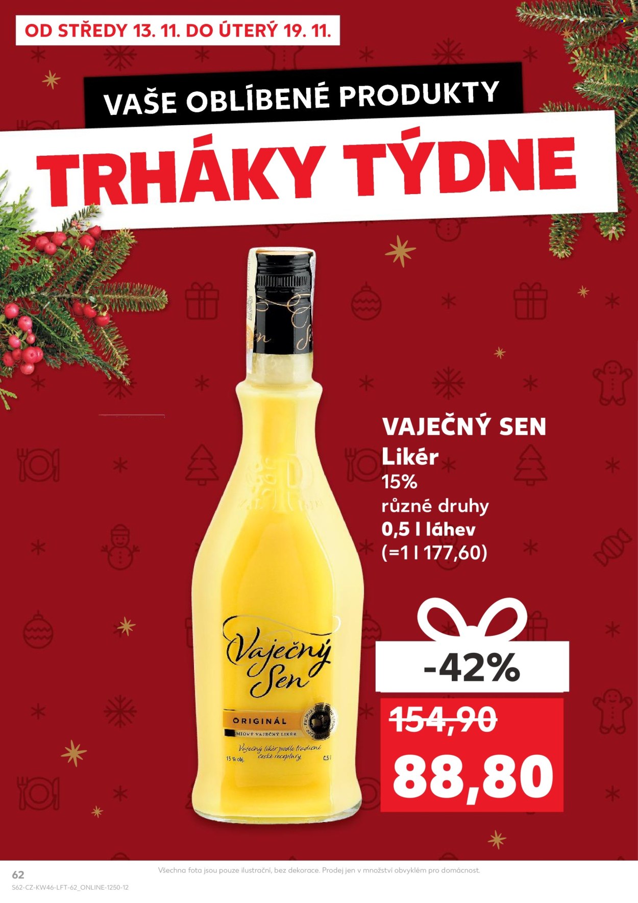 Leták Kaufland - 13.11.2024 - 19.11.2024. Strana 62