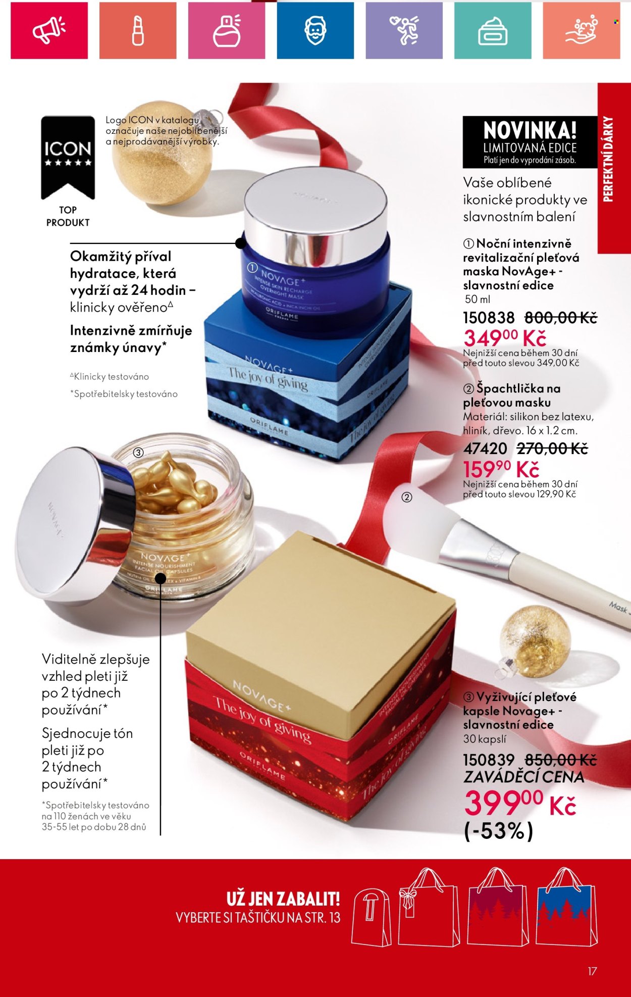 Leták ORIFLAME - 1.12.2024 - 28.12.2024. Strana 17