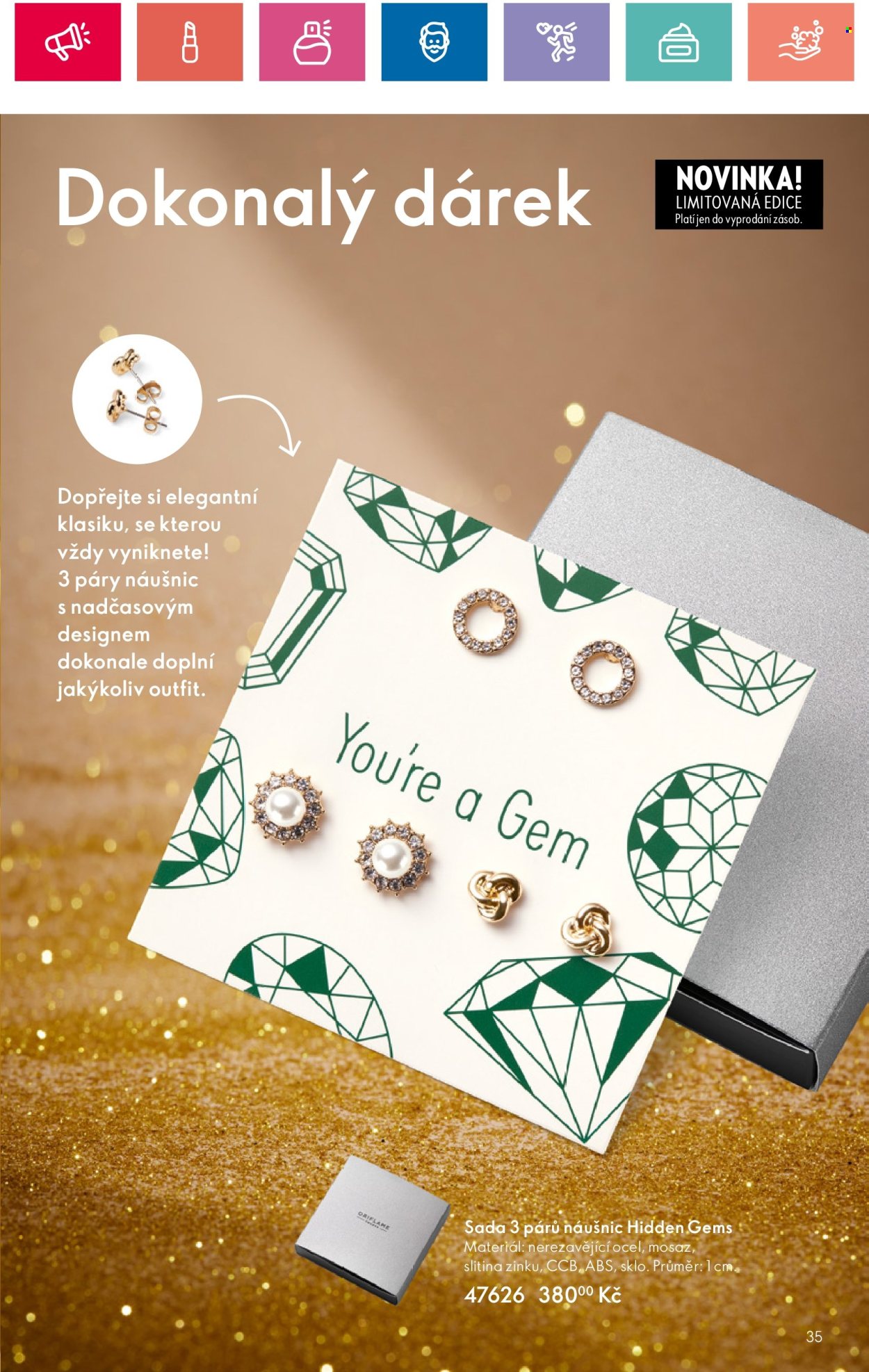 Leták ORIFLAME - 1.12.2024 - 28.12.2024. Strana 35