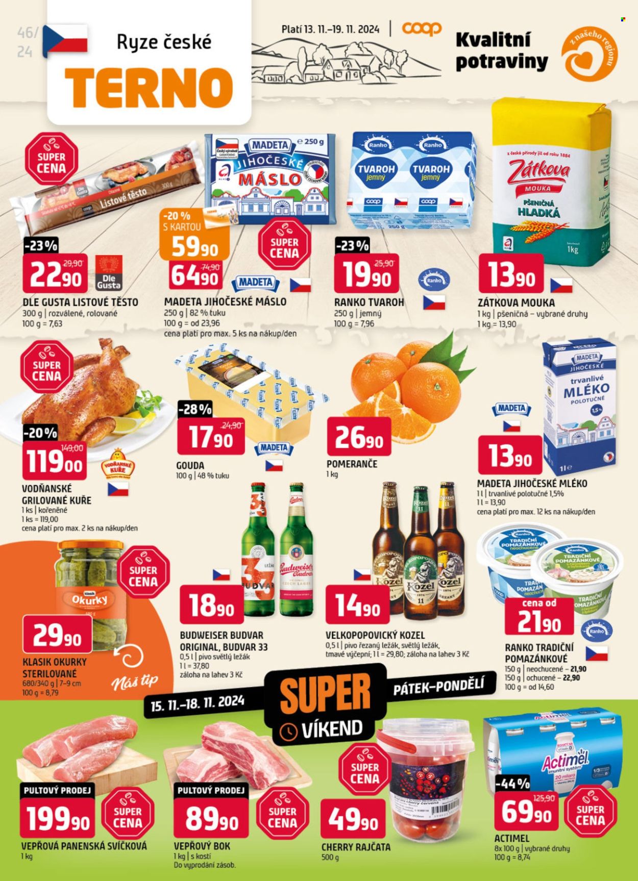 Leták coop TERNO - 13.11.2024 - 19.11.2024. Strana 1