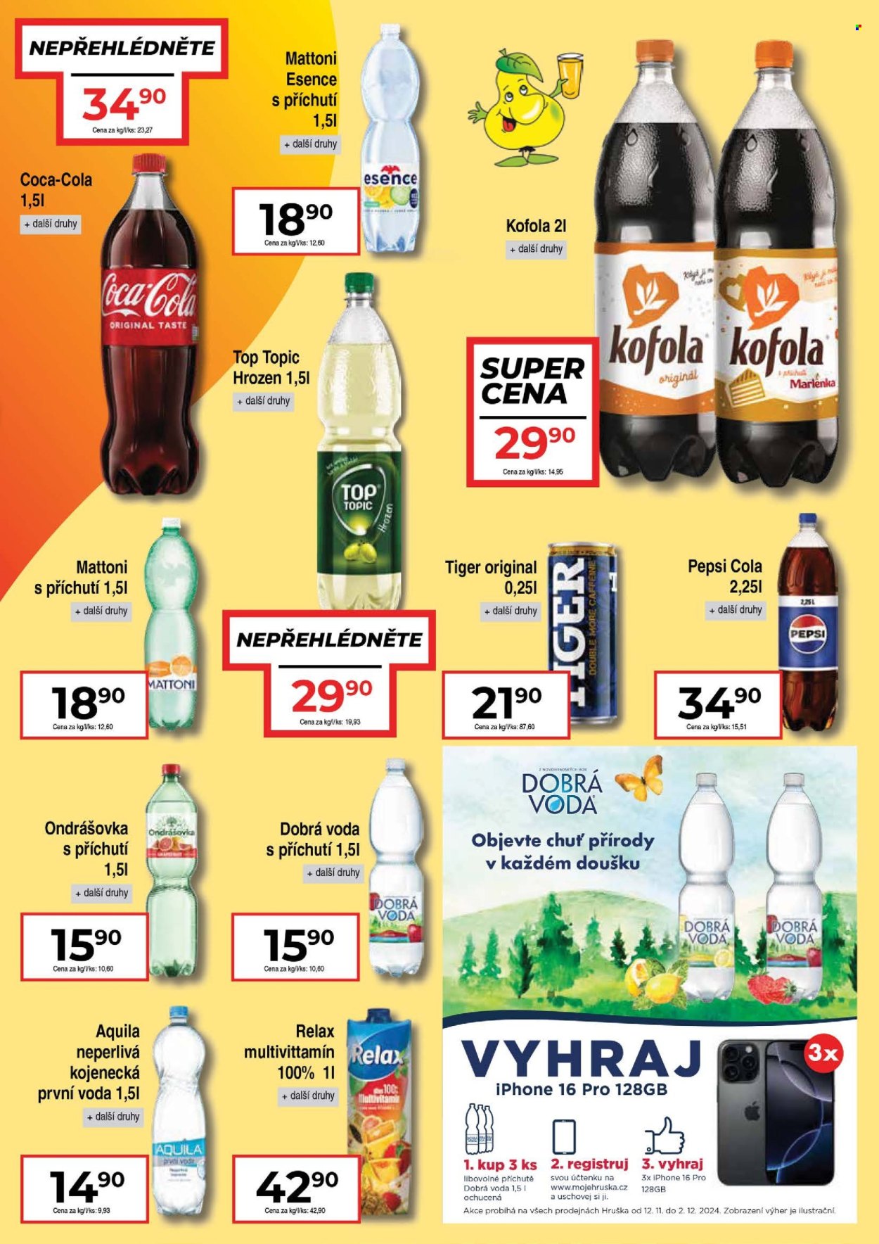 Leták Hruška - 12.11.2024 - 18.11.2024. Strana 3
