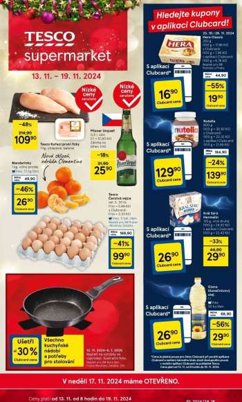 Leták TESCO supermarket - 13.11.2024 - 19.11.2024.