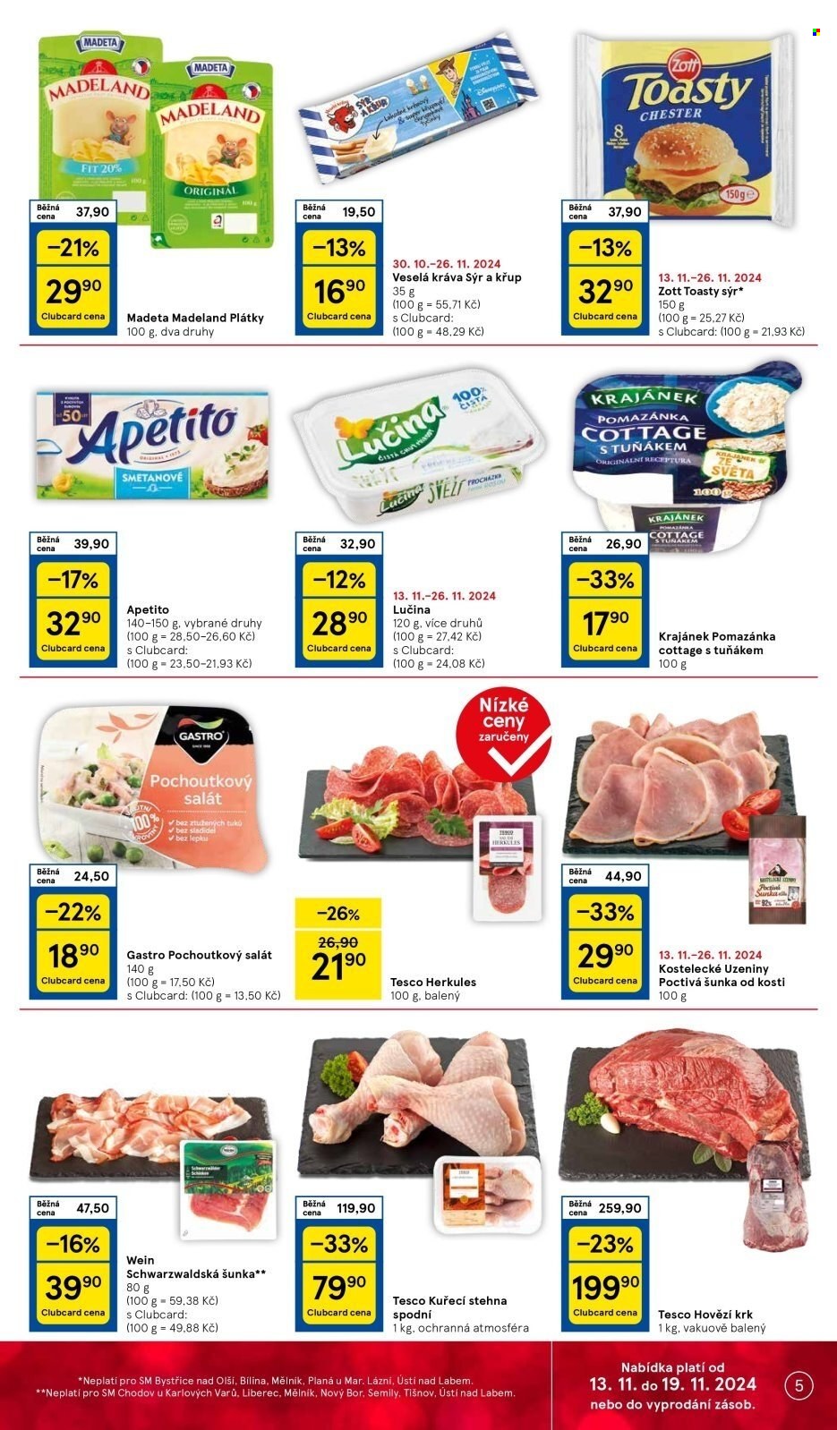 Leták TESCO supermarket - 13.11.2024 - 19.11.2024. Strana 5