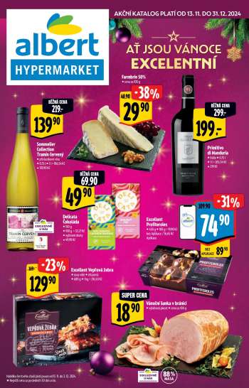 Leták Albert Hypermarket - 13.11.2024 - 31.12.2024.