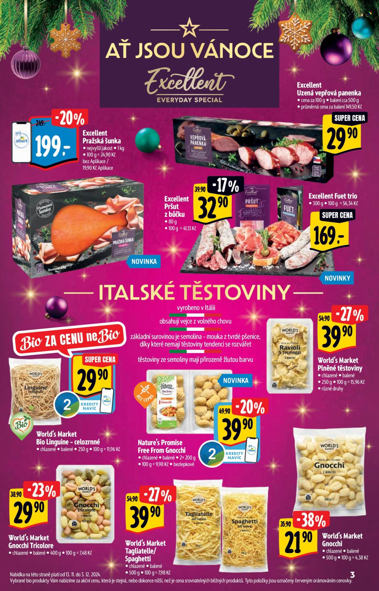 Leták Albert Hypermarket - 13.11.2024 - 31.12.2024. Strana 3