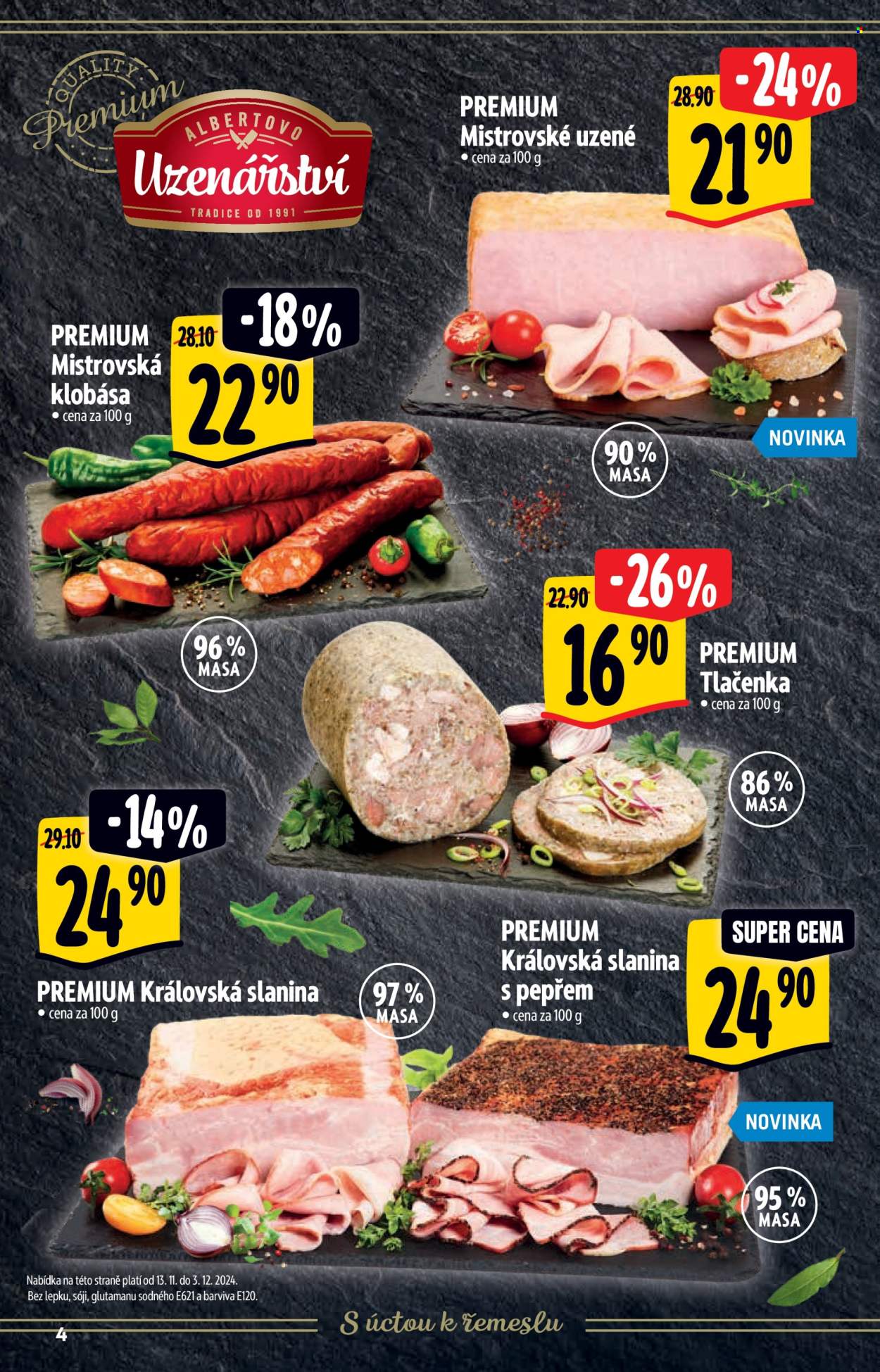 Leták Albert Hypermarket - 13.11.2024 - 31.12.2024. Strana 4