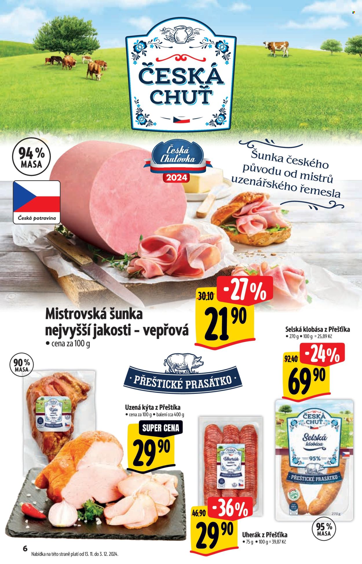 Leták Albert Hypermarket - 13.11.2024 - 31.12.2024. Strana 6