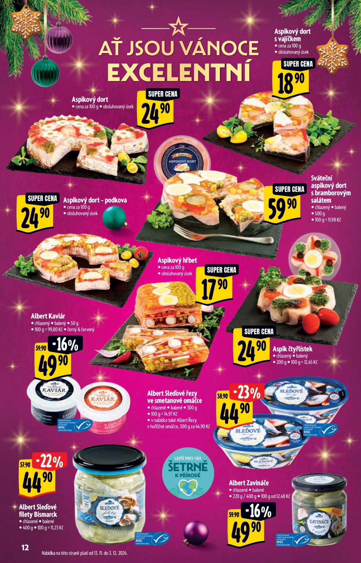 Leták Albert Hypermarket - 13.11.2024 - 31.12.2024. Strana 12