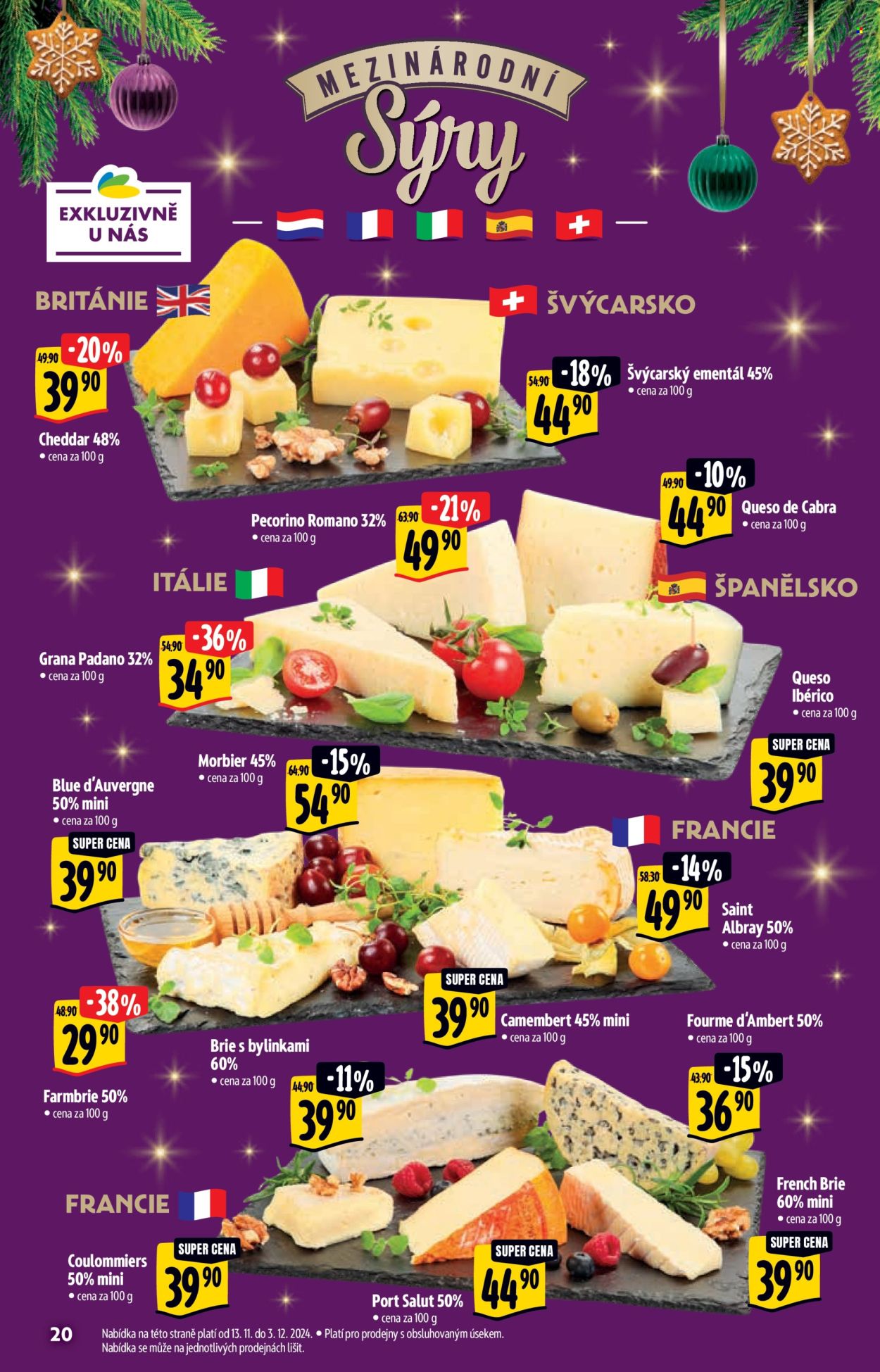 Leták Albert Hypermarket - 13.11.2024 - 31.12.2024. Strana 20